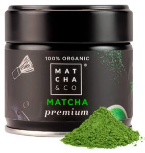 Matcha en polvo, lata